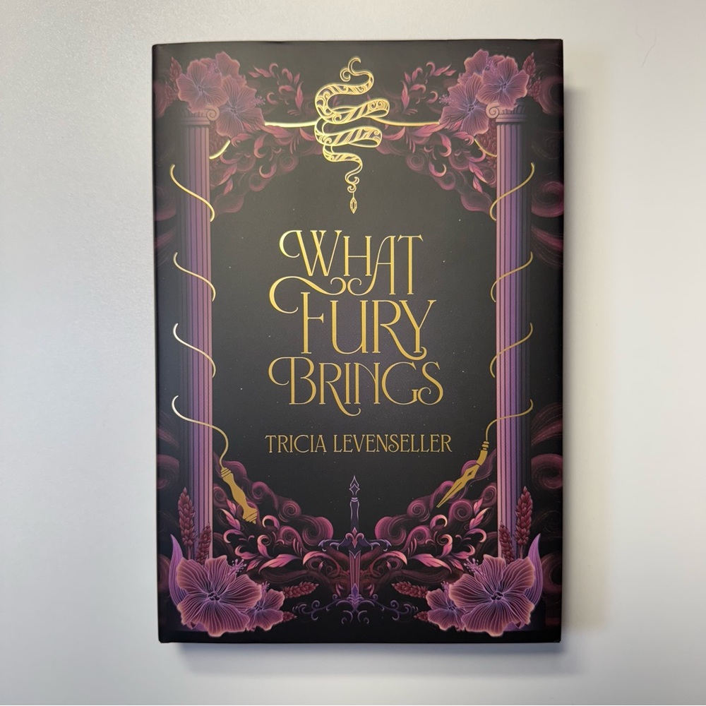 OwlCrate What Fury Brings by Tricia Levenseller Signed